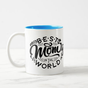 Bästa Mamma i Mors dag--kaffe Två-Tonad Mugg