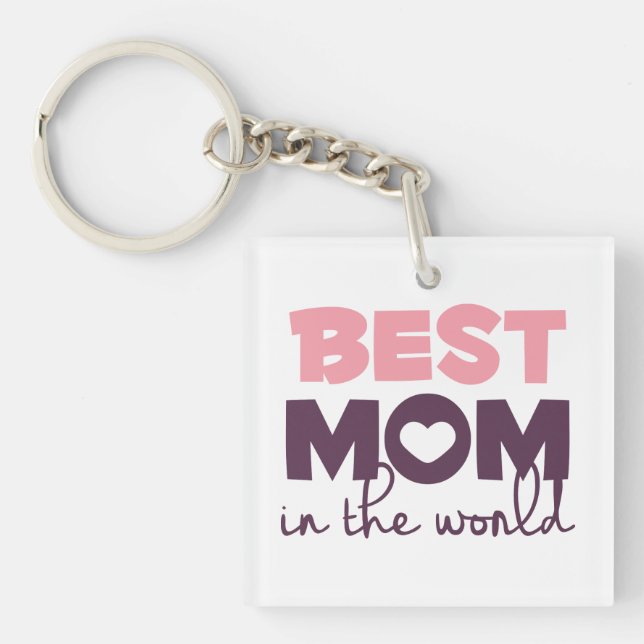Bästa Mamma i Mors dag-nyckelkedjan (Framsidan)