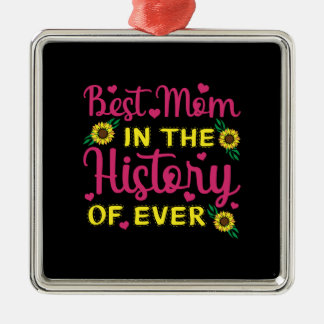 Bästa Mamma i någonsin Julgransprydnad Metall