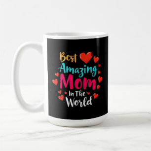 Bästa Mamma i Perfekten för Mamma i världen Kaffemugg