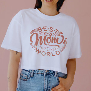 Bästa Mamma i världen Mors dag T-shirt