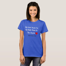 BÄSTA MAMMA I VÄRLDEN MOR'S DAY T SHIRT