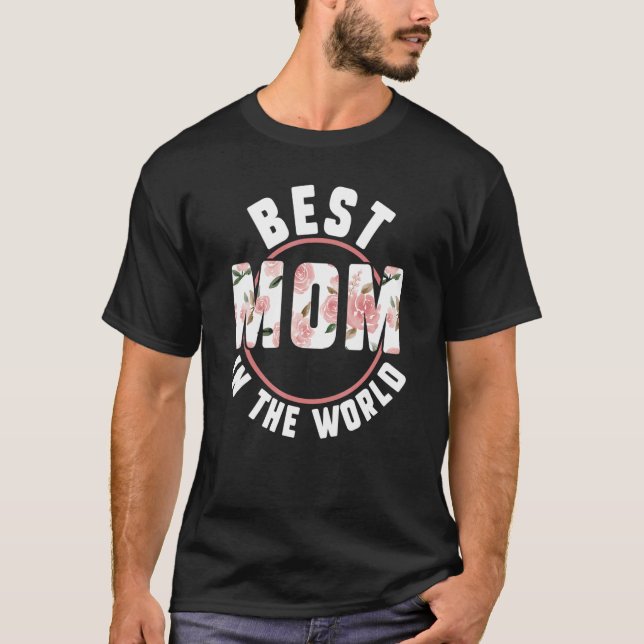 Bästa Mamma i världen T Shirt (Framsida)