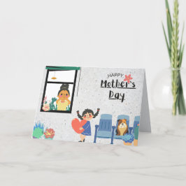 BÄSTA MAMMA I VÄRLDSKORTET MORS DAG TACK KORT