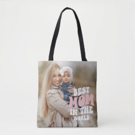 Bästa Mamma i World Photo Tote Bag Tygkasse