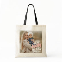 Bästa Mamma i World Photo Tote Bag