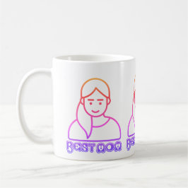 Bästa mamma-illustrationen Mugg