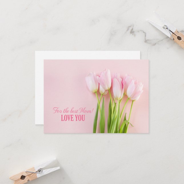 Bästa Mamma Inbjudningar (Fram/Back In Situ)