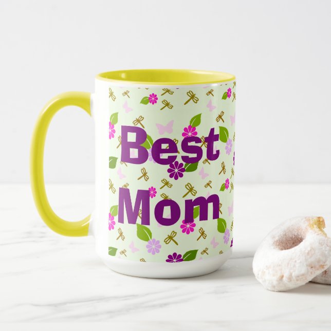 Bästa mamma kaffemugg (Med munk)