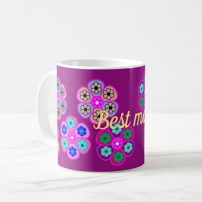 Bästa mamma kaffemugg (Framsida vänster)