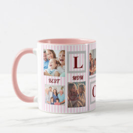 Bästa mamma KÄRLEK Anpassad foto kaffe Mugg