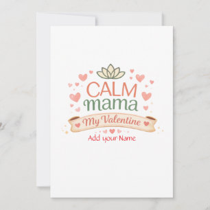 Bästa mamma Lugn mamma Alla hjärtans hjärtan Magne Julkort