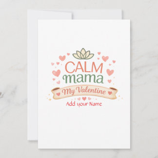 Bästa mamma Lugn mamma Alla hjärtans hjärtan Magne Julkort
