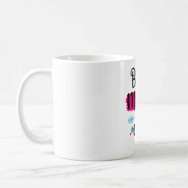 Bästa Mamma-Lycklig-Mors dag 2023 för M Kaffemugg (Vänster)