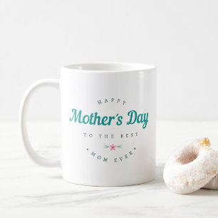 Bästa Mamma Lycklig Mors dag   Kaffe Mugg