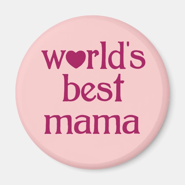 Bästa Mamma Magnet (Framsidan)