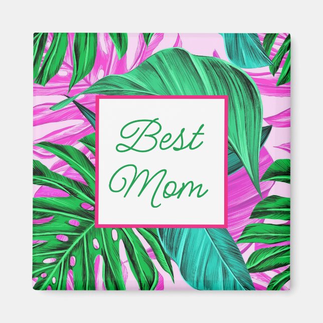 Bästa mamma-magnet magnet (Framsidan)