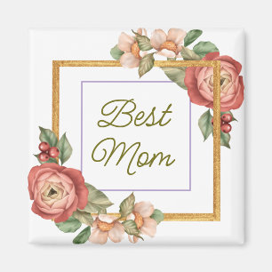 Bästa mamma-magnet magnet