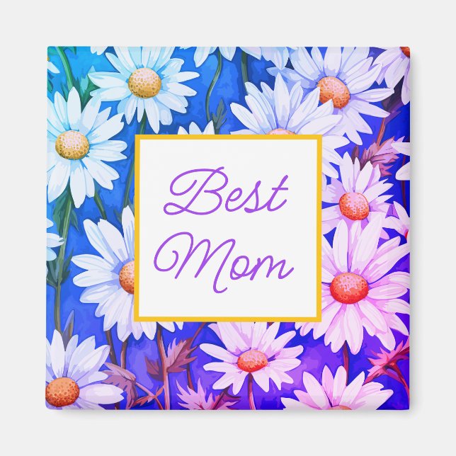 Bästa mamma-magnet magnet (Framsidan)