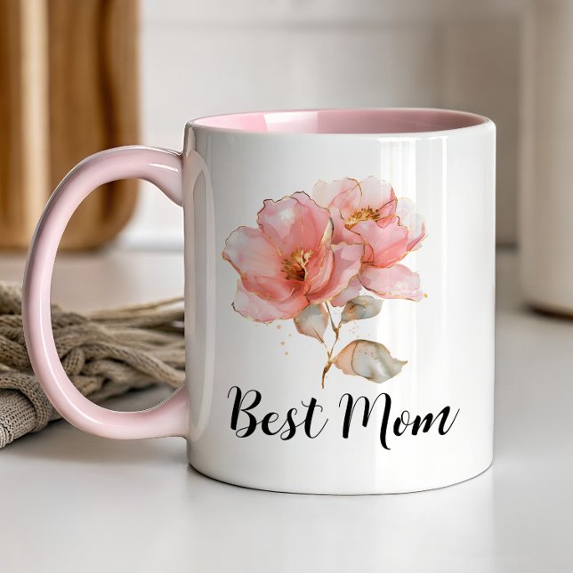 Bästa mamma Mors dag-gåva - Boho Rose Mugg (Skapare uppladdad)