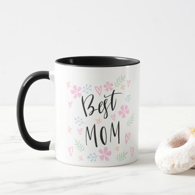 Bästa Mamma | Mors dag-kaffe Mugg (Med munk)