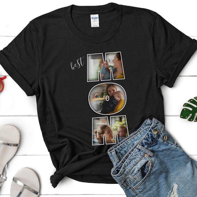 Bästa Mamma-Mors dag-presentationen för fotoutfall T Shirt (Skapare uppladdad)
