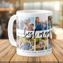Bästa mamma någonsin 12 fotokollage minne