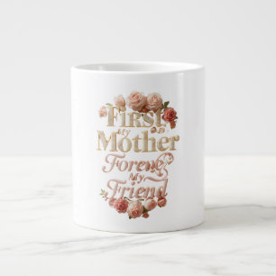 Bästa mamma någonsin 3D hjärtdesign Present till Jumbo Mugg