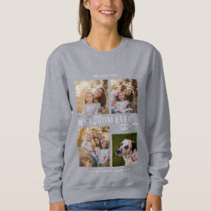 Bästa mamma någonsin 4 bilder Hjärta Mors dag pres T Shirt