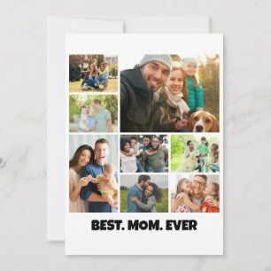 Bästa mamma någonsin – 8 fotosammanställning ram m