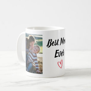 Bästa mamma någonsin, anpassad fotomugg, mors dag kaffemugg