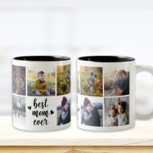 Bästa mamma någonsin Anpassad fotomugg