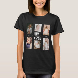 Bästa Mamma någonsin Anpassadet år och bilder T Shirt
