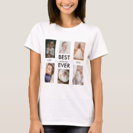 Bästa Mamma någonsin Anpassadet år och bilder T Shirt