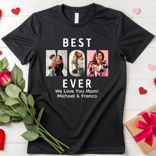 Bästa Mamma någonsin anpassat Mamma Photo Mors dag T Shirt