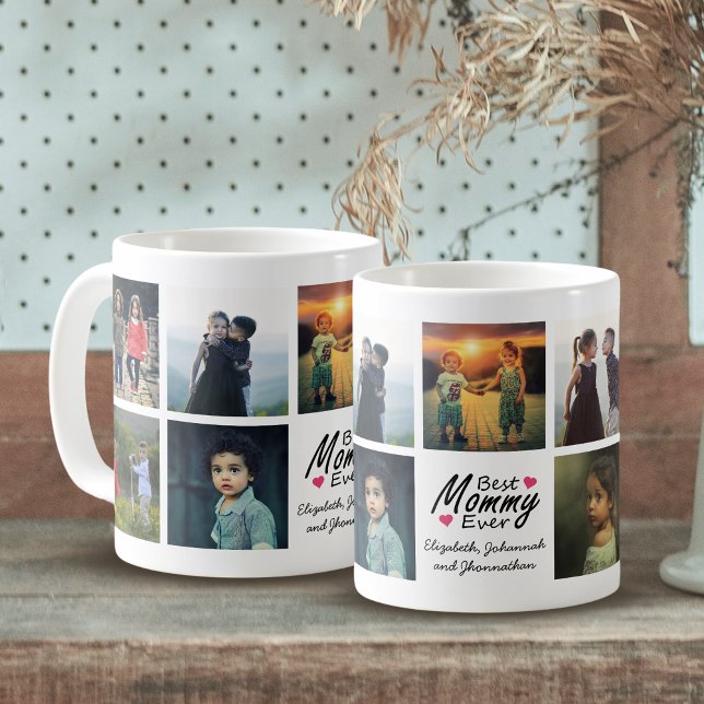 Bästa Mamma någonsin-Anpassningsbar Cute Mamma-fot Kaffemugg (Skapare uppladdad)
