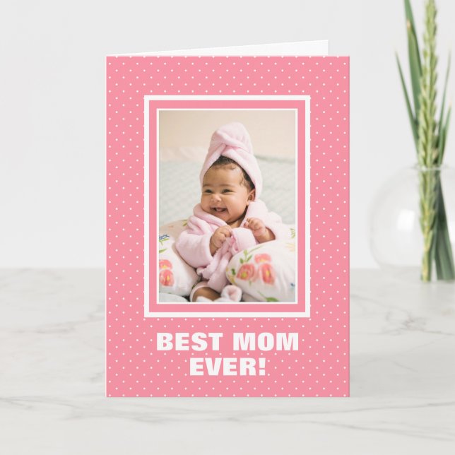 Bästa Mamma någonsin-Anpassningsbarnas fotodag för Kort (Framsida)