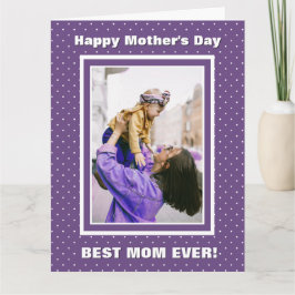 Bästa Mamma någonsin-Anpassningsbarnas fotodag för Kort