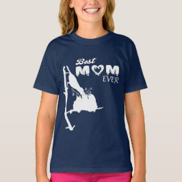 Bästa Mamma någonsin - Anpassningsbarnas Personlig T Shirt