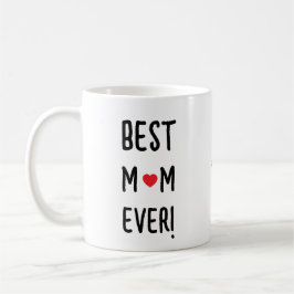 Bästa mamma någonsin Anpassningsbart namn Kaffemugg