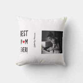 Bästa mamma någonsin Anpassningsbart namn Kudde