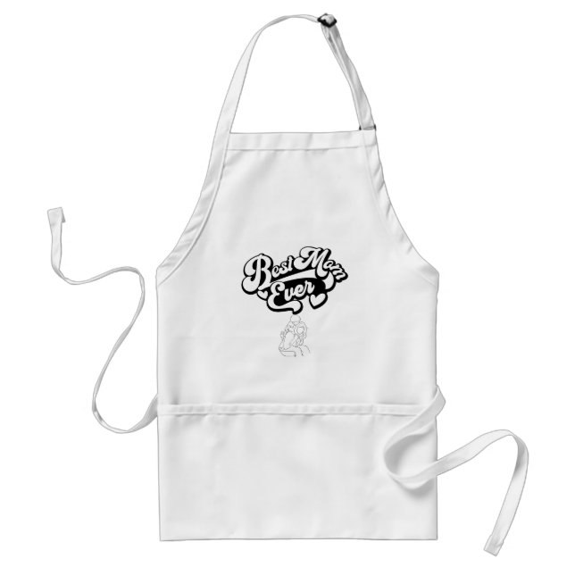 Bästa Mamma någonsin Apron Förkläde (Framsidan)