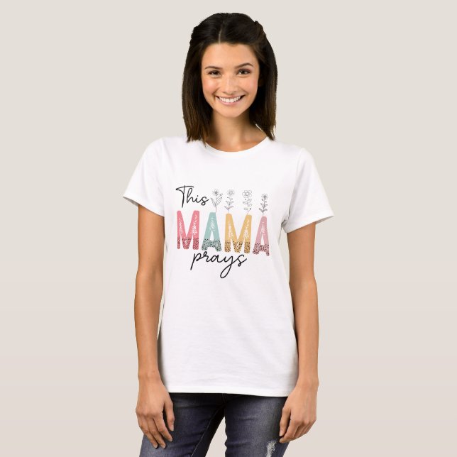 Bästa Mamma någonsin-barn för henne T Shirt (Hel framsida)