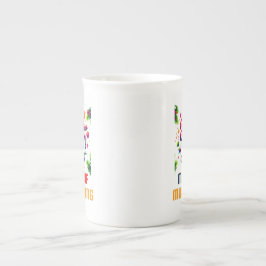 Bästa mamma någonsin benporslin mugg