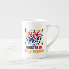 Bästa mamma någonsin benporslin mugg