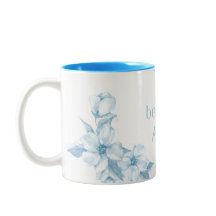 Bästa mamma någonsin Blå blomkruka