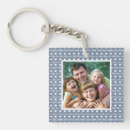 Bästa Mamma någonsin blå foto Mors dag