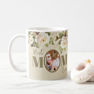 Bästa Mamma någonsin Blommigt Mugg