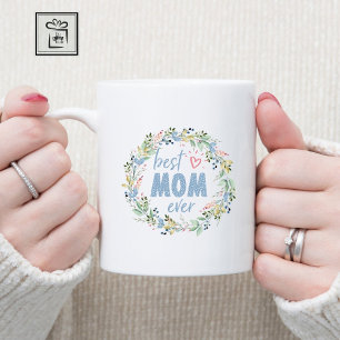 Bästa Mamma någonsin, botaniska utandningen Mors d Kaffemugg