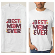 Bästa Mamma någonsin Cute Hearts Mor